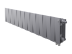 Биметаллический радиатор отопления Royal Thermo PianoForte 200 20 секций Silver Satin VDR