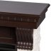 Каминокомплект Electrolux EFP/P-4220LS + портал Firelight Michigan 42/40/36 камень молочный/шпон темный дуб