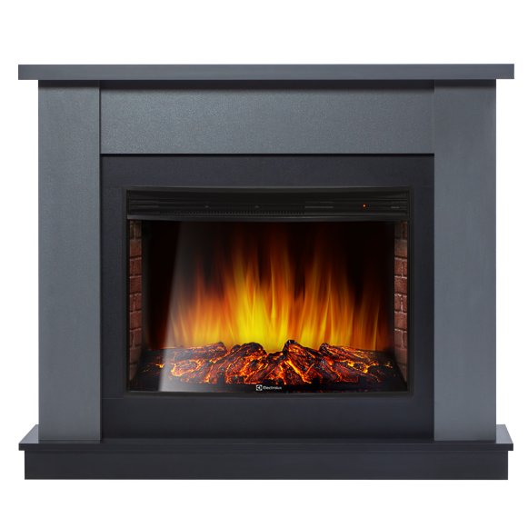 Каминокомплект Firelight Canto 25 с очагом Electrolux EFP/P-2720RLS графит