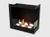 Встроенный биокамин Lux Fire Угловой 490 S