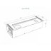 Автоматический биокамин Lux Fire Smart Flame 800 RC Inox