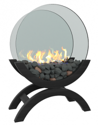 Биокамин напольный Zefire Iris Mini