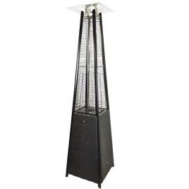 Уличный газовый обогреватель WWT 13I Rotang Black Mini 1.8m