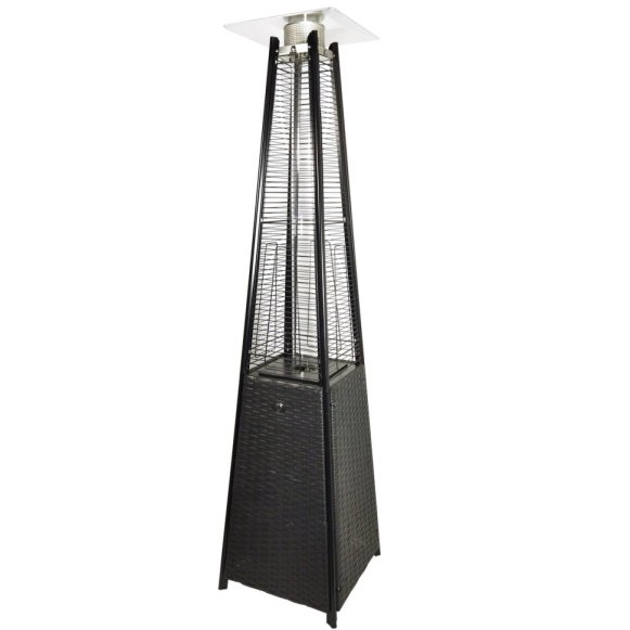 Уличный газовый обогреватель WWT 13I Rotang Black Mini 1.8m