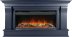 Каминокомплект Royal Flame Monaco с очагом Vision 42 LOG LED (разборный) серый графит