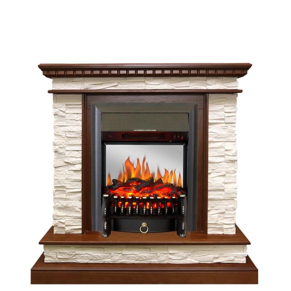 Каминокомплект Royal Flame Calgary с очагом Fobos FX M Black