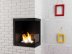 Встроенный биокамин Lux Fire Угловой 755 М