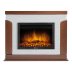 Каминокомплект Firelight Prestigio 25 с очагом Electrolux EFP/P-2520LS камень белый/шпон дуб