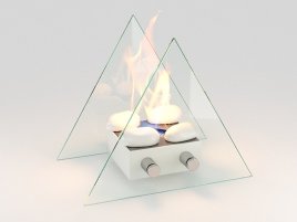 Настольный биокамин Lux Fire Вулкан M КН-0017М-06
