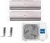 Мульти сплит-система на 2 комнаты 25+35 м2 Haier AS09NS6ERA-G+AS12NS6ERA-G/2U40S2SM1FA Lightera Super Match