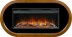 Каминокомплект Royal Flame Ellipse с очагом Vision 42 LOG LED орех
