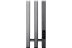 Электрический полотенцесушитель Primoclima Sol Q E Graphite 150*12 3