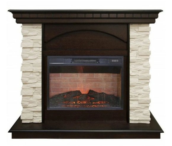 Каминокомплект RealFlame Elford STD/EUG/25&#039;5/HL/24 AO с очагом Irvine 24