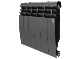 Биметаллический радиатор отопления Royal Thermo BiLiner 350 10 секций Noire Sable