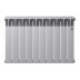 Биметаллический радиатор отопления Royal Thermo Revolution Bimetall 500 2.0 10 секций Silver Satin