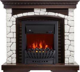 Каминокомплект Royal Flame Glasgow с очагом Aspen Black
