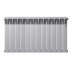Биметаллический радиатор отопления Royal Thermo Revolution Bimetall 500 2.0 12 секций Silver Satin
