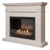 Каминокомплект Firelight Bianco 25 с очагом BFP/P-2520 шпон белёный дуб