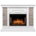 Каминокомплект Firelight Florida 25 с очагом Electrolux EFP/P-2520LS белый/серый