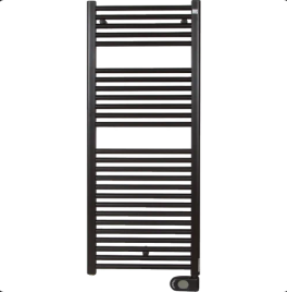 Электрический полотенцесушитель Zehnder PBEZ-120-50/MQ Aura черный