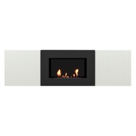 Тумба с биокамином Firelight BFP/P-1400L белый