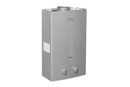 Газовый проточный водонагреватель Lenz Technic 10L Silver