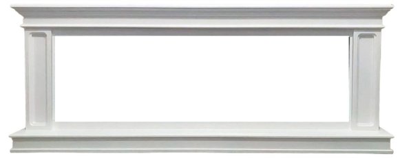 Портал Interflame Стаффорд под очаг FreeSpace 60 LED FX QZ белый