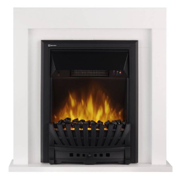 Каминокомплект Firelight Simple Classic с очагом Electrolux EFP/P-1020LS белый