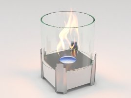 Настольный биокамин Lux Fire Рондо S КН-0017S-05