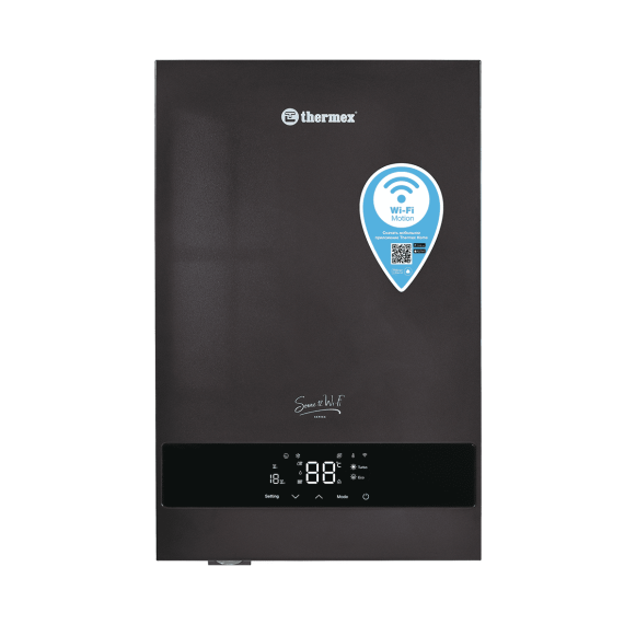 Настенный электрический котел Thermex Sonne 12 Wi-Fi Grey