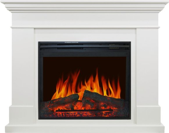 Каминокомплект Royal Flame California белый с очагом Jupiter FX New