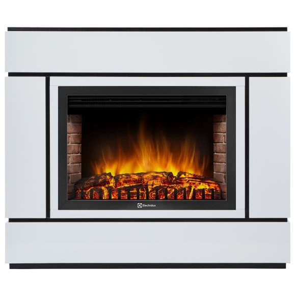 Каминокомплект Firelight Lacado 30 с очагом Electrolux EFP/P-3020LS белый