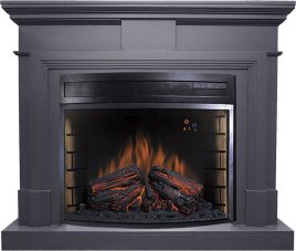 Каминокомплект Royal Flame Coventry серый графит с очагом Dioramic 28 LED FX