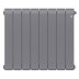 Биметаллический радиатор отопления Royal Thermo Infinity 500 8 секций Silver Satin