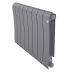 Биметаллический радиатор отопления Royal Thermo Infinity 500 8 секций Silver Satin