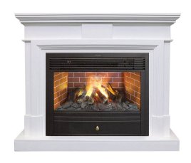 Каминокомплект RealFlame Marco 26 WT с очагом 3D Novara