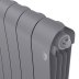 Биметаллический радиатор отопления Royal Thermo Infinity 500 12 секций Silver Satin