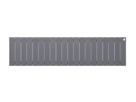 Биметаллический радиатор отопления Royal Thermo PianoForte 300 20 секций Silver Satin