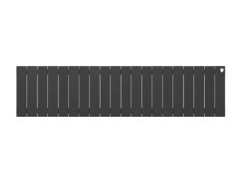 Биметаллический радиатор отопления Royal Thermo PianoForte 300 20 секций Noir Sable