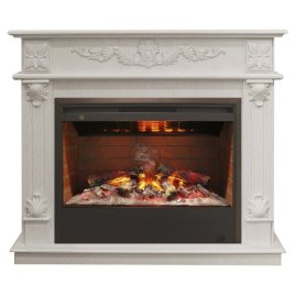 Каминокомплект RealFlame Philadelphia 25,5/26 WT с очагом 3D Helios 26