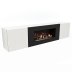 Тумба с биокамином Firelight BFP-P1700L белая