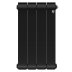 Биметаллический радиатор отопления Royal Thermo Infinity 500 4 секции Noir Sable