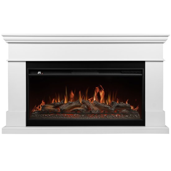 Каминокомплект Royal Thermo Aurora RTFP/P-AR40LS + портал Firelight California 42/40/36 белый