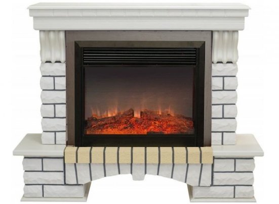 Каминокомплект RealFlame Country 26 WT с очагом Moonblaze Deluxe