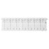 Биметаллический радиатор отопления Royal Thermo Vittoria Super 300 VDR 15 секций
