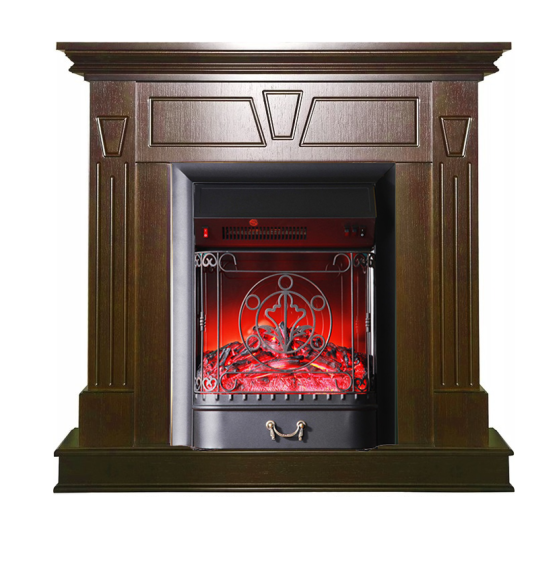 Каминокомплект Interflame Берта с очагом Majestic FX M Black дуб