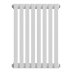 Дизайн-радиатор Royal Thermo Shift Q30 C2050 8 секций RAL9016