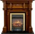 Каминокомплект Royal Flame Oxford с очагом Fobos FX M Brass орех