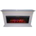 Каминокомплект Interflame Тайлер белый с очагом FreeSpace 50 LED FX QZ