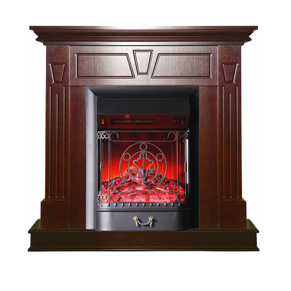 Каминокомплект Interflame Берта с очагом Majestic FX M Black махагон